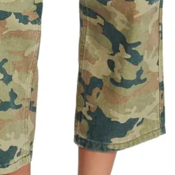 Free  People Remy crop camouflage pants 28 NWT - Picture 6 of 9